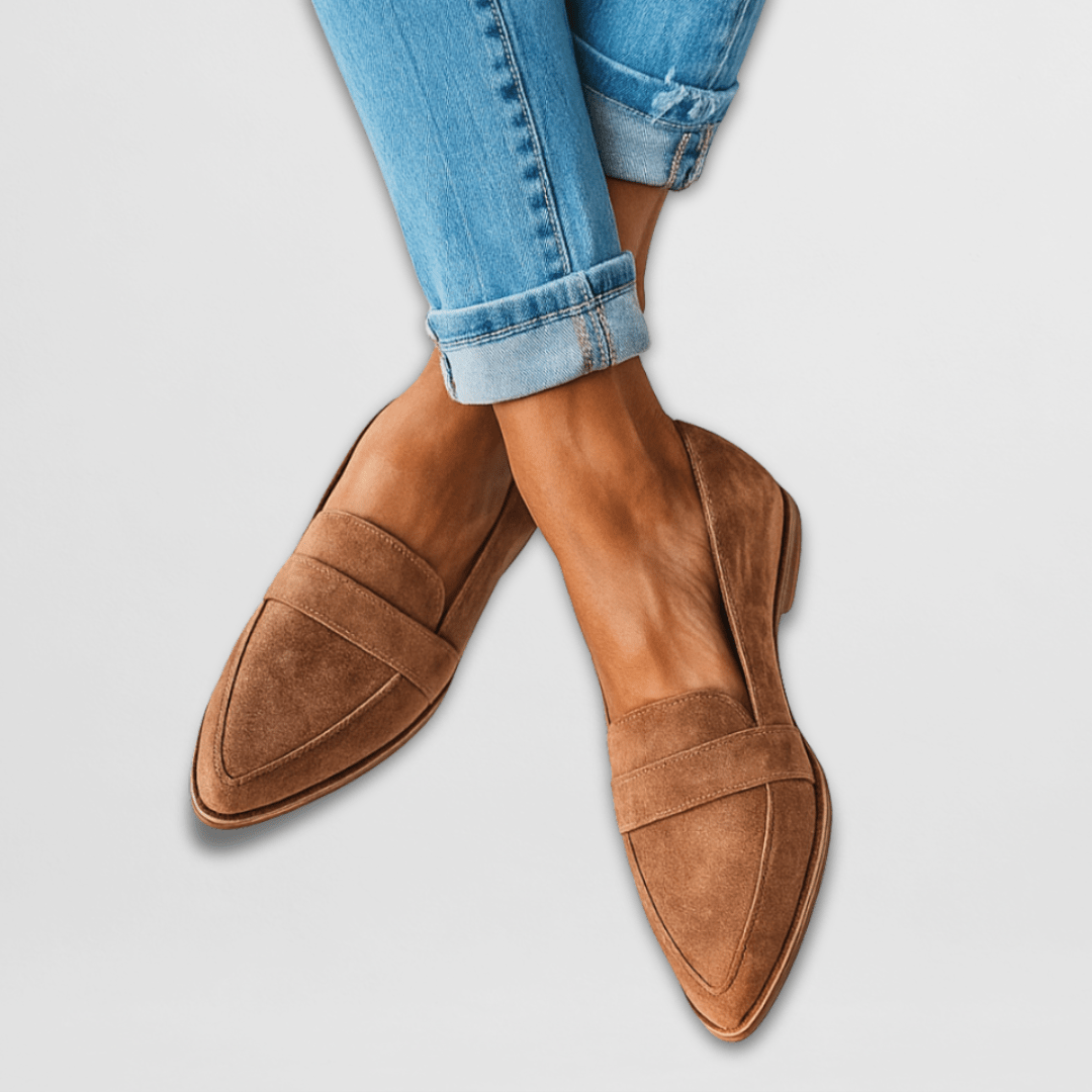 Suede Loafers For Women