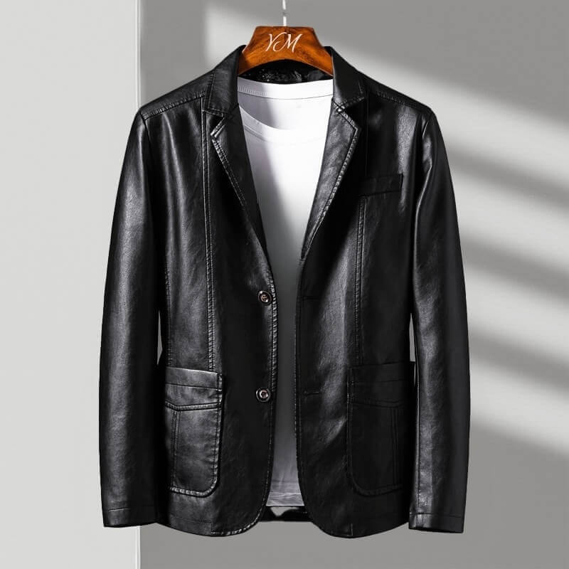 Lined Two-Button Jacket For Men