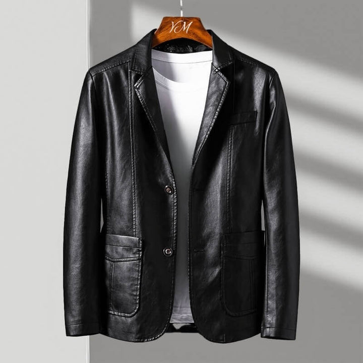 Lined Two-Button Jacket For Men