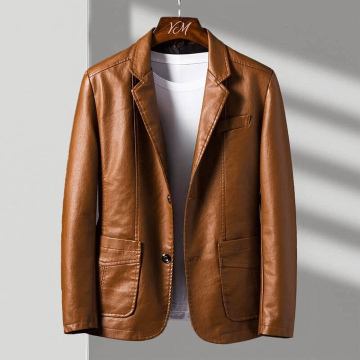 Lined Two-Button Jacket For Men