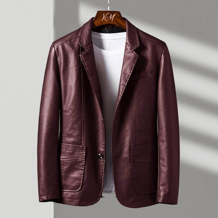 Lined Two-Button Jacket For Men