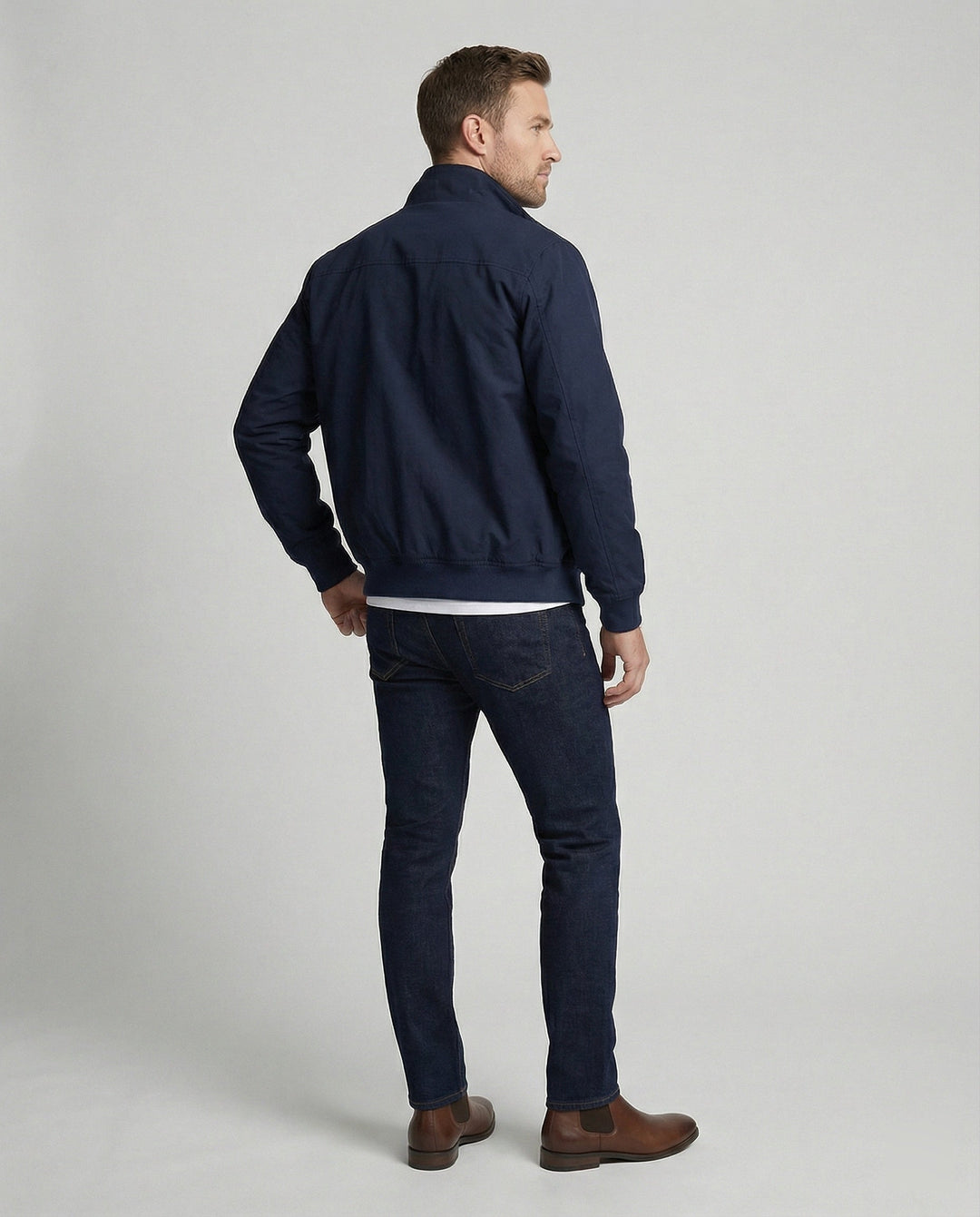 Classic Harrington Jacket For Men