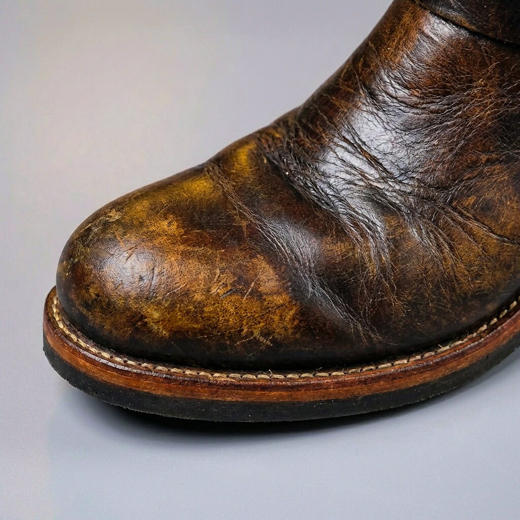 Retro Buckle Boots For Men