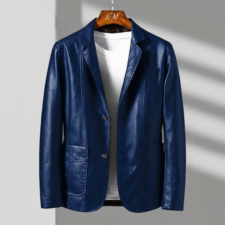 Lined Two-Button Jacket For Men
